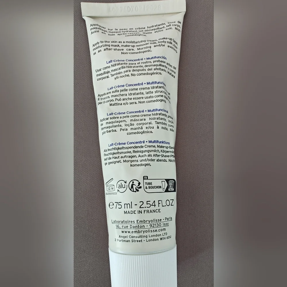 Lait-Creme Concentre Moisturizing Skincare Cream - Picture 2 of 2
